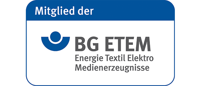 BG ETEM Berufsgenossenschaft Energie Textil Elektro Medienerzeugnisse